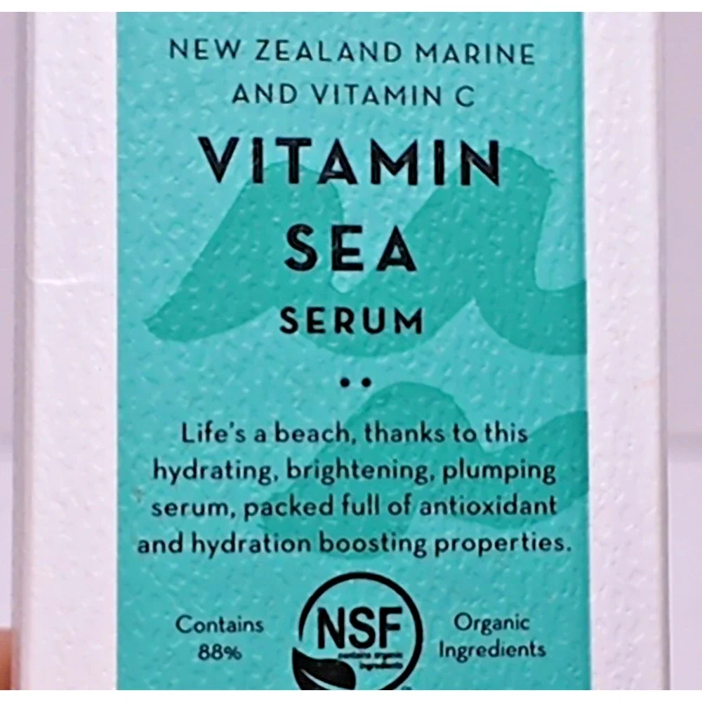 THE ORGANIC‎ SKIN CO New Zealand Marine & Vitamin C Vitamin Sea Serum 1oz New
